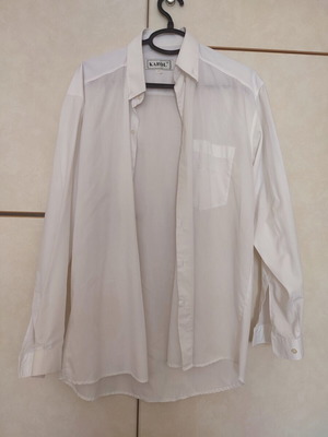 Karol women's white shirt size M like new