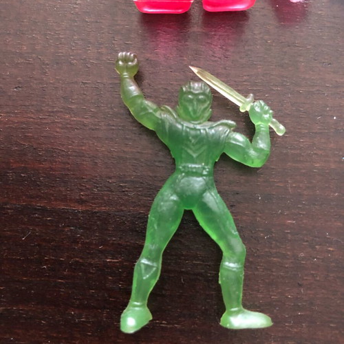 Lucky Cup alien figures used from 1980’s ice cream