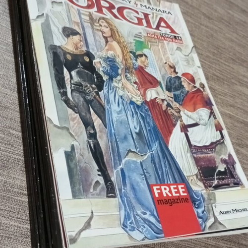 Milo Manara FREE magazine collection pack of 10 like new