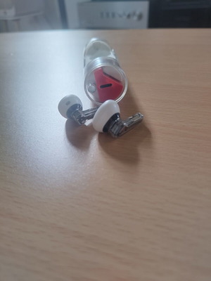 Nothing Ear (stick) Bluetooth earbuds used