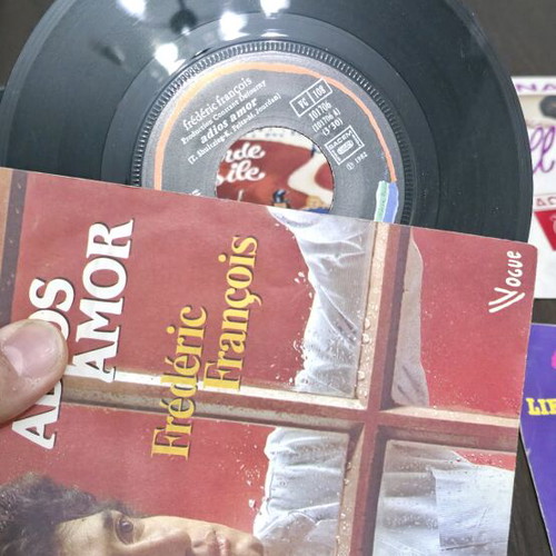45 RPM records like new, pack of 7 discs