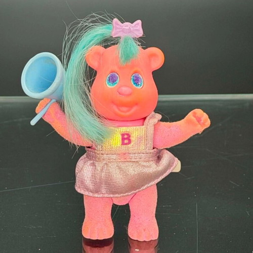 Tyco Bitsy Bear vintage wind-up toy used, functional