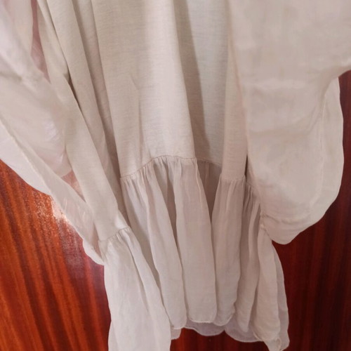 Summer dress like new, airy, soft gray, size S
