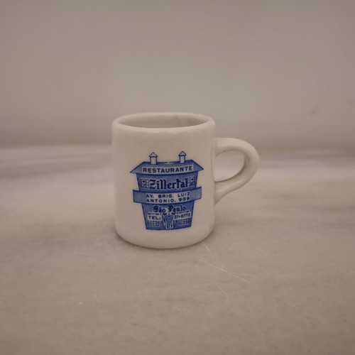 Vintage Greek Coffee Cup E.O.S. used, collectible