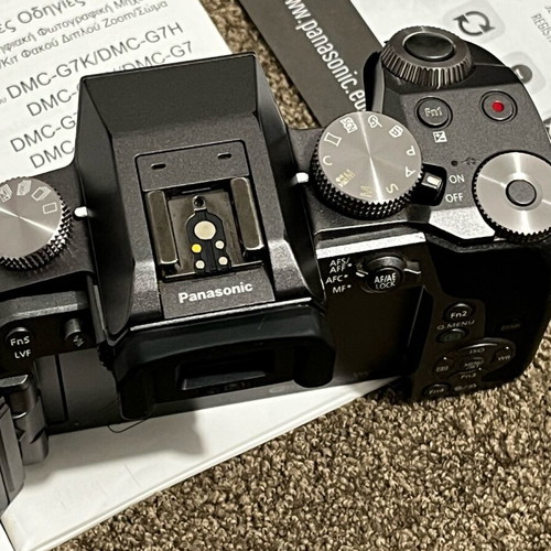 Panasonic Lumix DMC-G7 Body camera used