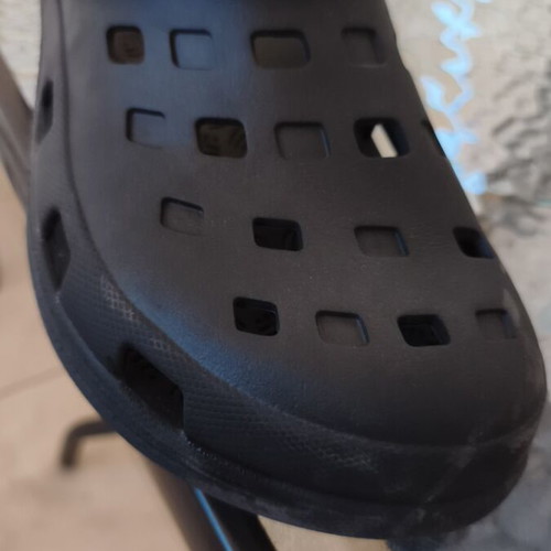 Clogs size 43 used, black, ultra light, anatomical, anti-slip