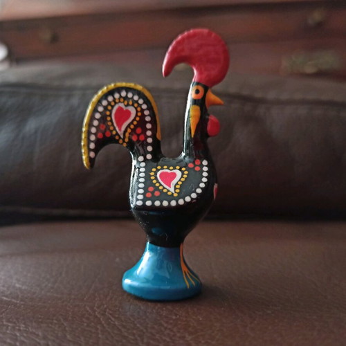 Portugal Rooster used, handmade folk art