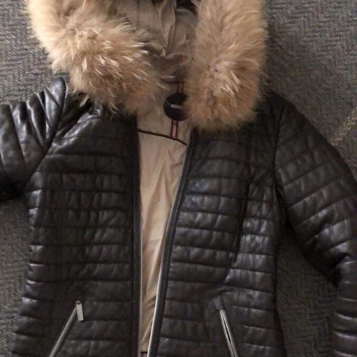 Oakwood women's jacket like new, brown, size M