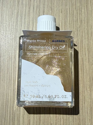 Korres Shimmering Dry Oil new