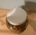 Glass storage container like new