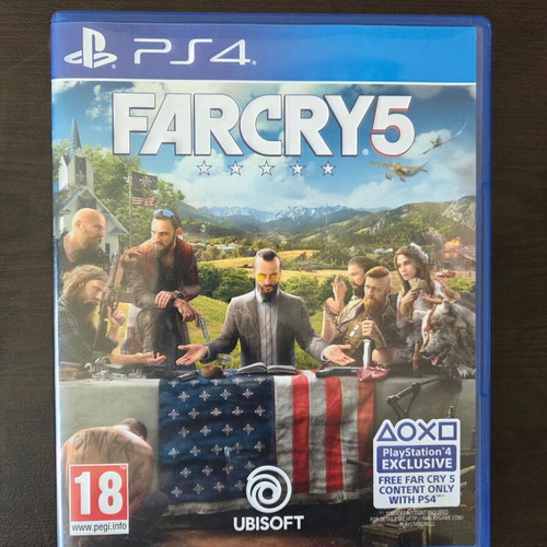 Far Cry 5 PS4 game like new