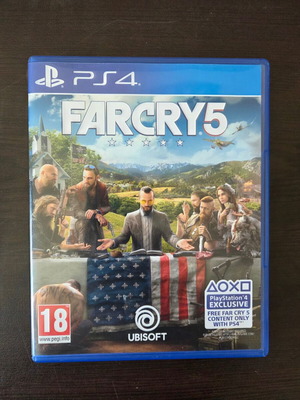 Far Cry 5 PS4 game like new