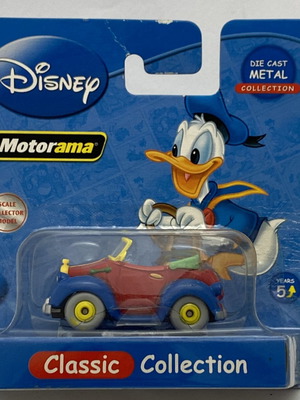 Donald Duck Roadster car 1:55 scale Disney Motorama Classic Collection