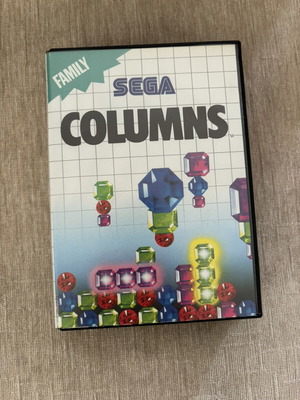 Columns Sega Master System game, complete