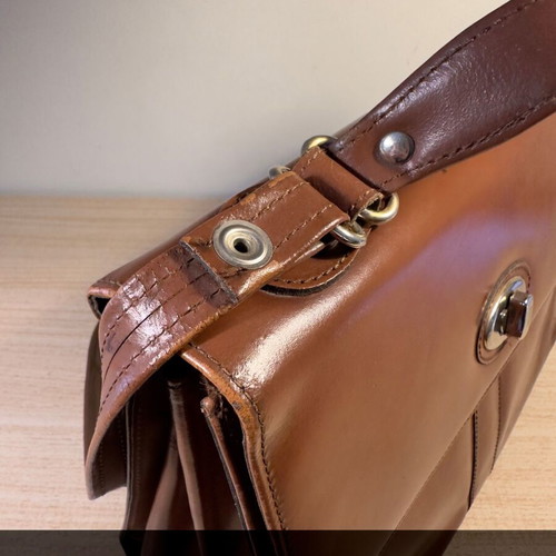 Leather bag brown vintage used