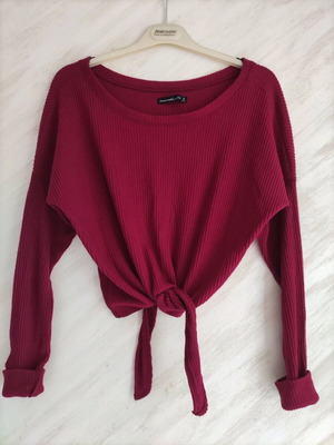 Abercrombie & Fitch knitted sweater pink, size small, like new
