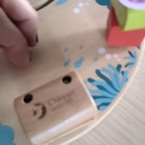 Ocean Beads Coaster baby toy like new, fine motor skills