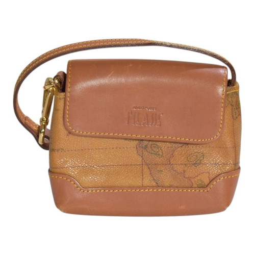 Alviero Martini 1A Classe Geo Classic micro bag used, brown leather