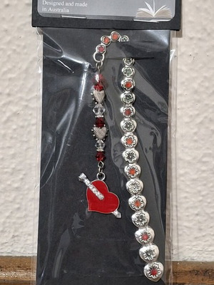Bookmark with Heart by Bookmark Corner new from Australia