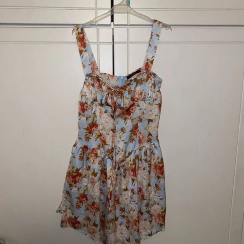 Mini floral dress from Cider size XS new, multicolor