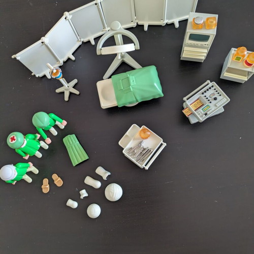 Playmobil Vintage Surgery Set 3459 used
