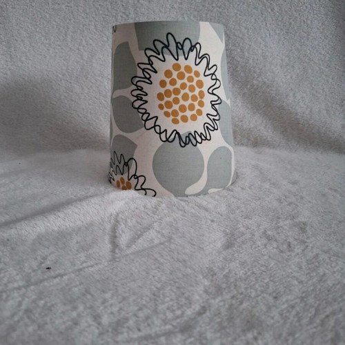 Fabric lampshade printed like new