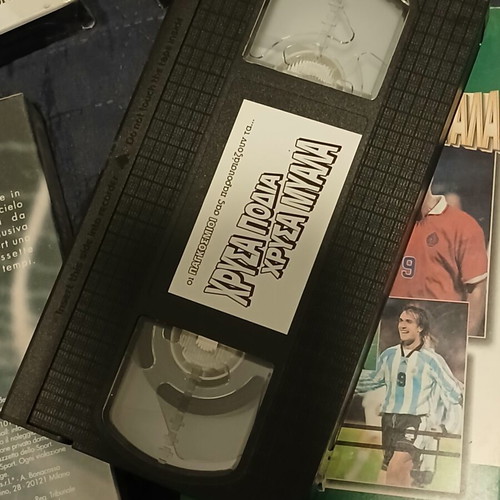 Football VHS tapes new, pack