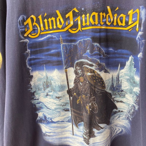 Blind Guardian long-sleeve vintage ’98 shirt like new, size XL, blue