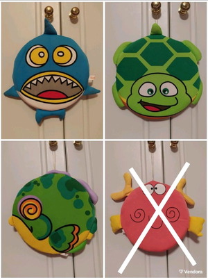 3 μεταχειριστά κρεμαστά λούτρινα Goody's, πακέτο