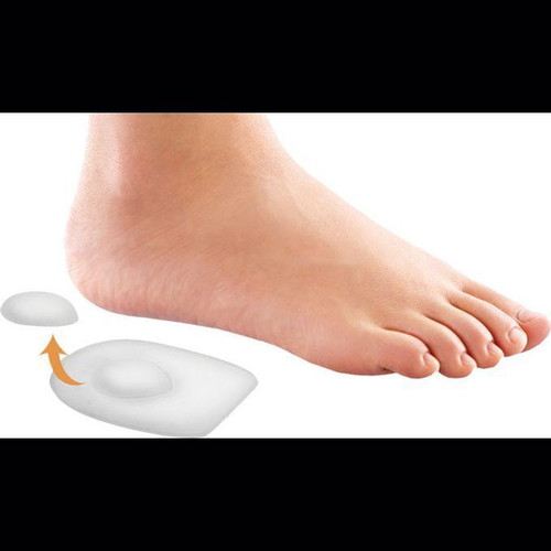 Wellcare Heel Cushion Small (34-38) New with Removable Silicone Pad