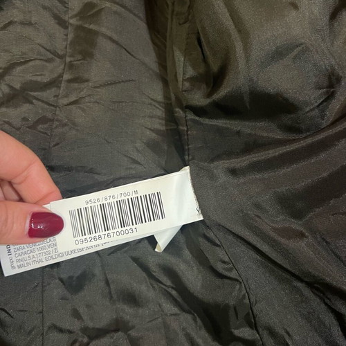 Wool coat Zara like new, brown, size M