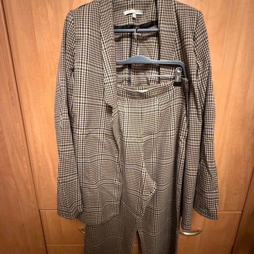 Vassia Kostara jacket and trousers set new, medium/small size