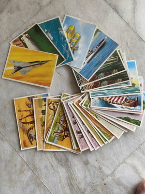 Melo Transport Stickers used, set of 29 pieces