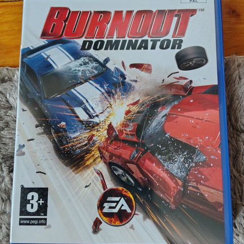 Burnout Dominator PlayStation 2 game used, complete with manual