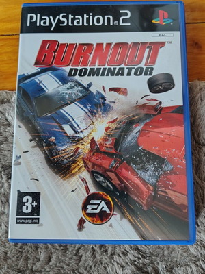 Burnout Dominator PlayStation 2 game used, complete with manual