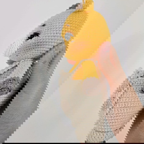 Amigurumi καμηλοπάρδαλη καινούργιο πλεκτό λούτρινο παιχνίδι