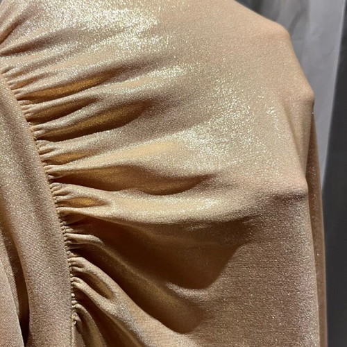 Gold dress like new, one size