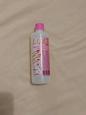 Empty 125ml packaging used, plastic