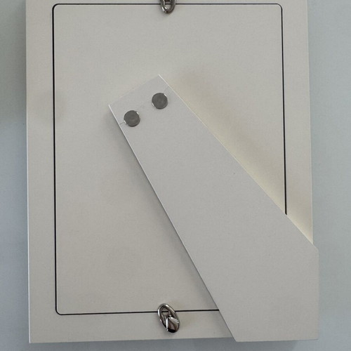 Silver children's photo frame Kivotos by Slevori new with box