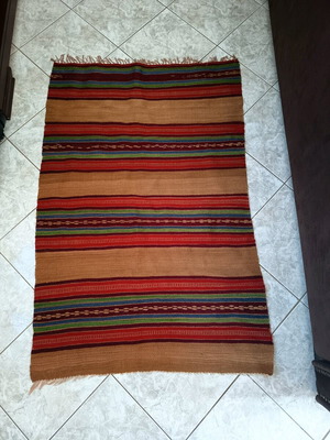 Traditional woven kilim like new 125x83cm, handmade