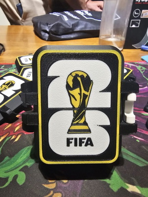 3D Printed Sticker Box FIFA World Cup new for cards and stickers