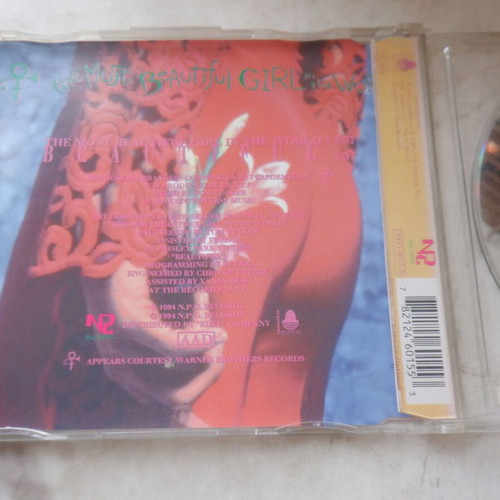 Prince The Most Beautiful Girl In The World rare CD single like new