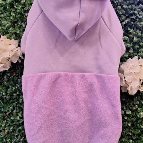 Lilac dog hoodies new, sizes XL and XXL
