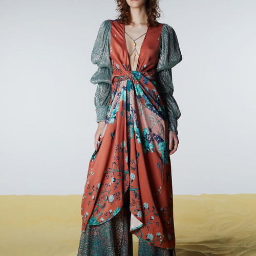Nidodileda Cherrystone kimono new, colorful, size L