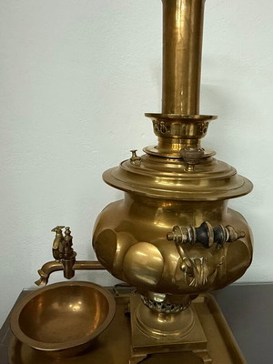 Αντίκα Ρώσικο μπρούτζινο Σαμοβάρι 1870 μεταχειρισμένο