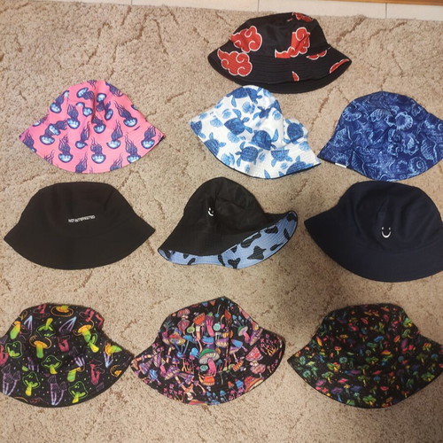 Bucket Hat brand new, multicolor, one size