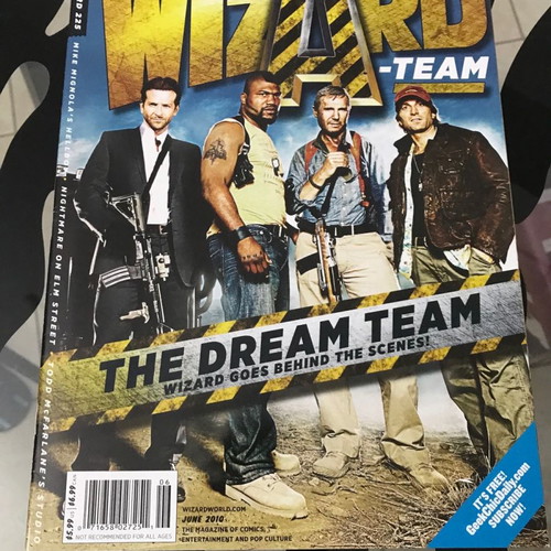 Wizard Magazine 225 new with The A Team cover, Marvel, DC, Image