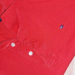 Ανδρική μπλούζα Tommy Hilfiger μεταχειρισμένη, κόκκινη, μέγεθος XXL