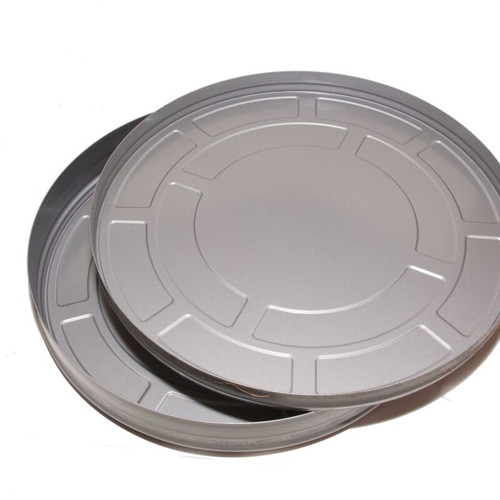 Warner Bros metal box large used for DVD storage