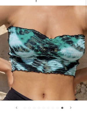 Voila Tube Top Tie Dye, one size, multicolor